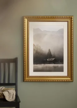 Ramme Birka Premium Guld - Valgfri Størrelse (Plexiglas)