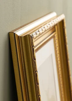 Ramme Birka Premium Guld - Valgfri Størrelse (Plexiglas)