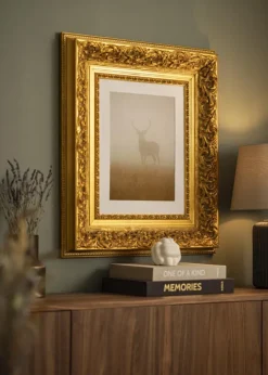 Ramme Birmingham Guld - Valgfri Størrelse (Akrylglas)