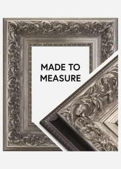 Ramme Birmingham Sølv - Valgfri Størrelse (Akrylglas)