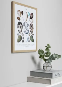 Ramme Björkö - Eg ubehandlet - Valgfri Størrelse (Plexiglas)