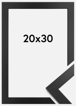 Ramme Black Wood Akrylglas 20x30 cm