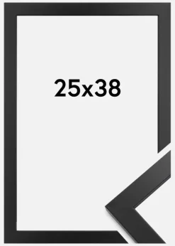 Ramme Black Wood Akrylglas 25x38 cm