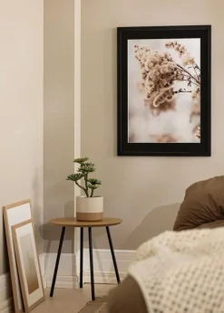 Ramme Black Wood 35x50 cm - Passepartout Sort 11x17 inches