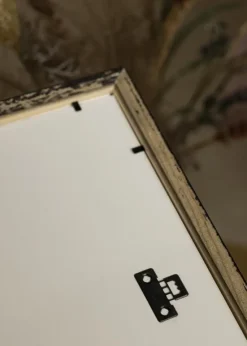 Ramme Blocky Sort - Valgfri Størrelse (Akrylglas)