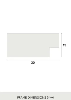 Ramme Broadway Guld 13x18 cm