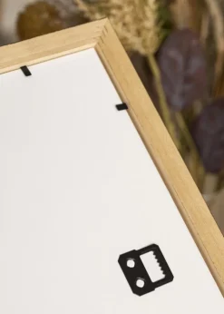 Ramme Brown Wood 50x70 cm - Passepartout Hvid 40x60 cm