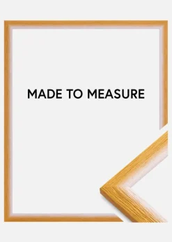 Ramme Cornwall Gul - Valgfri Størrelse (Akrylglas)