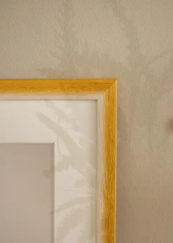 Ramme Cornwall Gul - Valgfri Størrelse (Akrylglas)