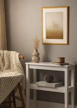 Ramme Cornwall Gul - Valgfri Størrelse (Akrylglas)