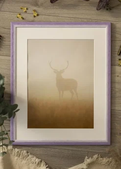 Ramme Cornwall Lyselilla - Valgfri Størrelse (Akrylglas)