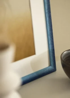 Ramme Cornwall Mørkeblå - Valgfri Størrelse (Akrylglas)