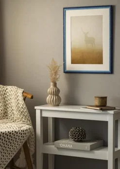 Ramme Cornwall Mørkeblå - Valgfri Størrelse (Akrylglas)