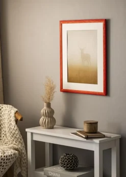 Ramme Cornwall Rød - Valgfri Størrelse (Akrylglas)