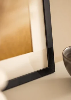 Ramme Deco Akrylglas Sort 30x30 cm