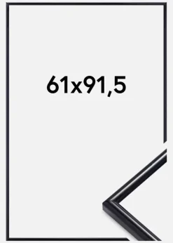 Ramme Decoline Akrylglas Sort 61x91,5 cm