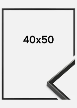 Ramme Desire Akrylglas Sort 40x50 cm