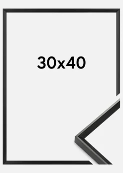 Ramme Desire Akrylglas Sort 30x40 cm