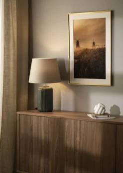 Ramme Desire Guld 40x50 cm - Passepartout Hvid 29,7x42 cm (A3)