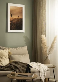 Ramme Desire Hvid 40x50 cm - Passepartout Hvid 28x35 cm