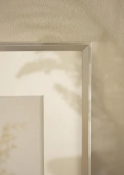 Ramme Desire Sølv 15x20 cm - Passepartout Hvid 4x5 inches