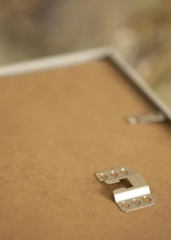 Ramme Desire Sølv 40x60 cm - Passepartout Hvid 32,9x48,3 cm (A3+)