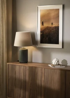 Ramme Desire Sølv 40x50 cm - Passepartout Hvid 29,7x42 cm (A3)