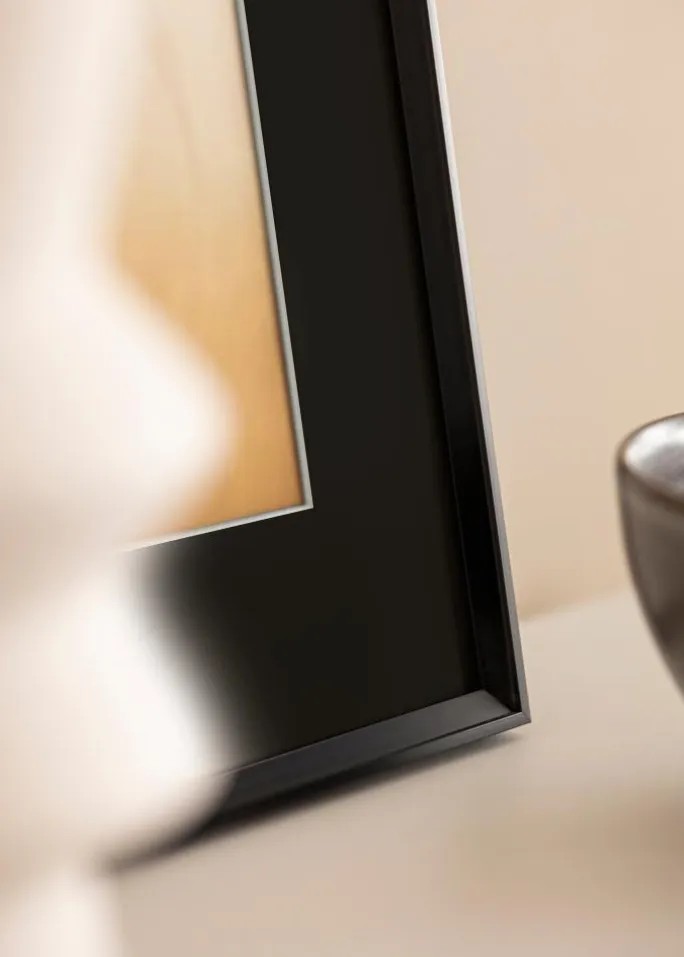 Ramme Desire Sort 30x40 cm - Passepartout Sort 20x30 cm