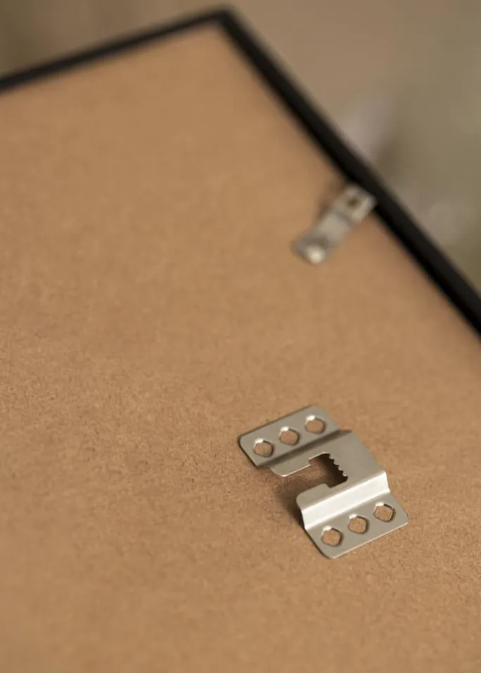 Ramme Desire Sort 40x50 cm - Passepartout Hvid 27,5x37 cm