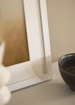 Ramme Devon Hvid - Valgfri Størrelse (Akrylglas)