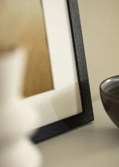 Ramme Devon Sort - Valgfri Størrelse (Akrylglas)