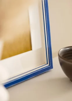 Ramme Diana Blå 50x70 cm - Passepartout Hvid 39x60 cm