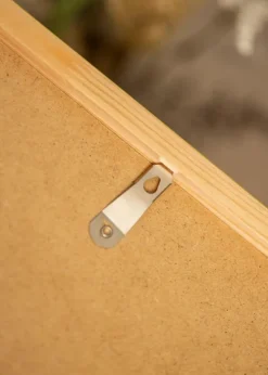 Ramme Diana Gul 40x50 cm - Passepartout Hvid 11x15 inches