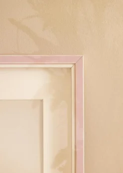 Ramme Diana lyserød 45x60 cm - Passepartout Hvid 13x18 inches