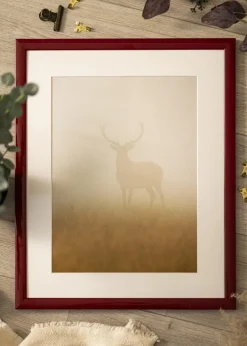 Ramme Dorset Mørkerød - Valgfri Størrelse (Akrylglas)