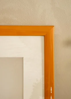 Ramme Dorset Orange - Valgfri Størrelse (Akrylglas)