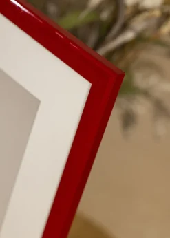 Ramme Dorset Rød - Valgfri Størrelse (Akrylglas)