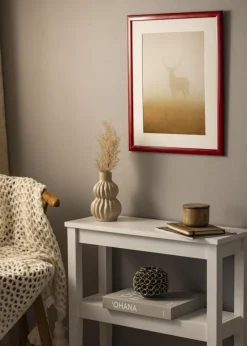 Ramme Dorset Rød - Valgfri Størrelse (Akrylglas)