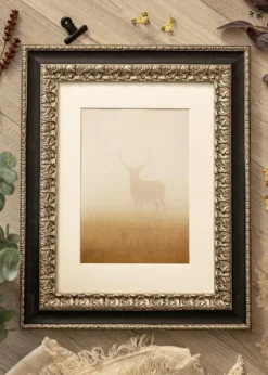 Ramme Drottningholm Sølv - Valgfri Størrelse (Plexiglas)