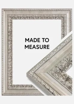 Ramme Drottningholm Sølv III - Valgfri Størrelse (Akrylglas)