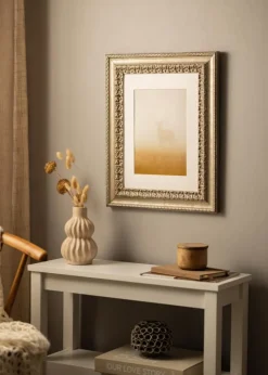 Ramme Drottningholm Sølv III - Valgfri Størrelse (Akrylglas)