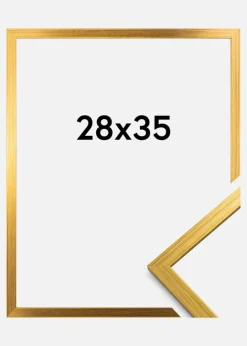 Ramme Edsbyn Akrylglas Guld 28x35 cm