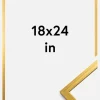 Ramme Edsbyn Akrylglas Guld 18x24 inches (45,72x60,96 cm)