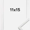 Ramme Edsbyn Akrylglas Hvid 11x15 cm