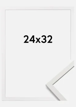 Ramme Edsbyn Akrylglas Hvid 24x32 cm