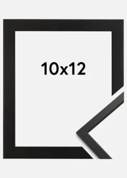 Ramme Edsbyn Akrylglas Sort 10x12 cm