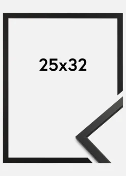 Ramme Edsbyn Akrylglas Sort 25x32 cm