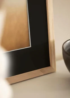 Ramme Edsbyn Eg 13x18 cm - Passepartout Sort 3,5x5 inches