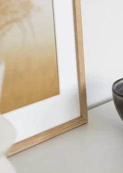 Ramme Edsbyn Eg 20x20 cm - Passepartout Hvid 15x15 cm