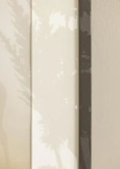 Ramme Edsbyn Grafit 50x70 cm - Passepartout Hvid 42x59,4 cm (A2)